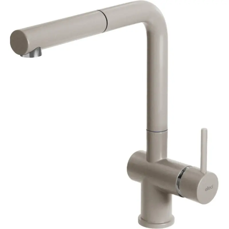 Elleci Miscelatore monocomando con canna girevole e doccetta estraibile STREAM PLUS MKKSTP95 finitura K95 champagne Ultima Occasione