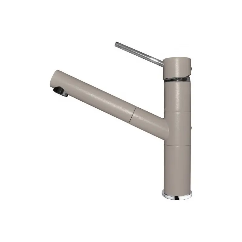 Elleci Miscelatore monocomando con canna girevole e doccetta estraibile RENO MGKREN43 finitura G43 tortora Nuova Collezione