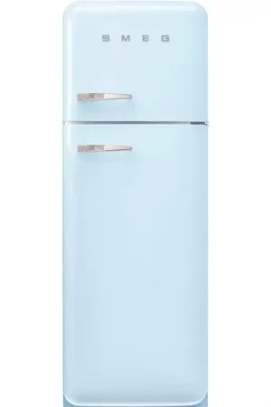 Smeg Frigorifero doppia porta con cerniere a destra a libera installazione FAB30RPB6 finitura azzurro da 60 cm Miglior Prezzo