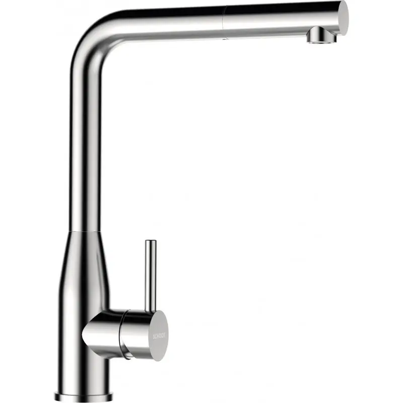 Schock Miscelatore monocomando con doccetta KETO CON DOCCIA 518120EDM finitura acciaio inox massiccio Offerta Del Giorno