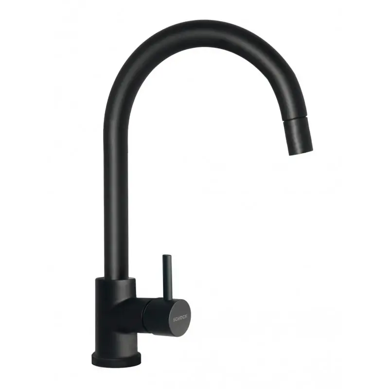 Schock Miscelatore abbattibile monocomando con doccetta AQUAPLAN SXPLANBK finitura nero opaco Miglior Prezzo
