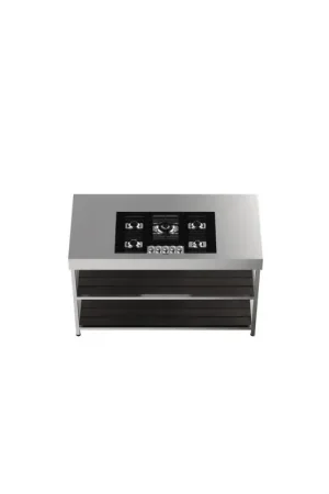 A Buon Prezzo Bautek Foster Cucina da esterno a libera installazione QUI 7556 003 in acciaio inox da 150 cm