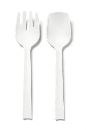 Blim Plus Set 2 Posate Insalata Paestum Bianco Artico Nuova Collezione