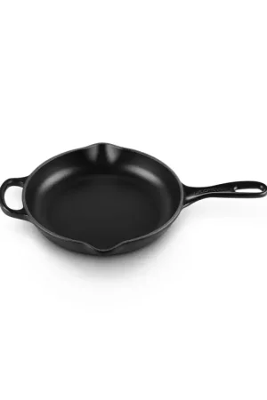 Le Creuset Padella Doppio Becco Evolution in Ghisa Vetrificata D23 cm Nero Opaco Di Tendenza