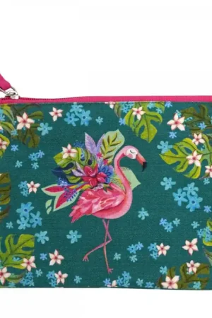 Sconto Enesco Pochette Fenicotteri Rosa Grande