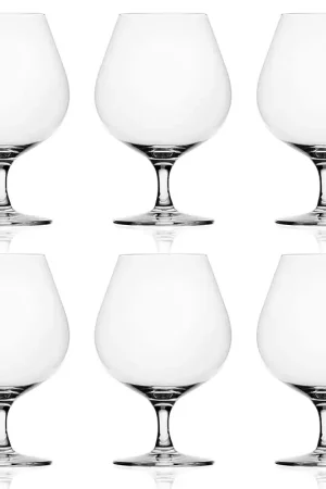 Ultimissimo Modello Ichendorf Milano Set 6 Calici Bassi Sonoma in Vetro Cristallo H 17 cm