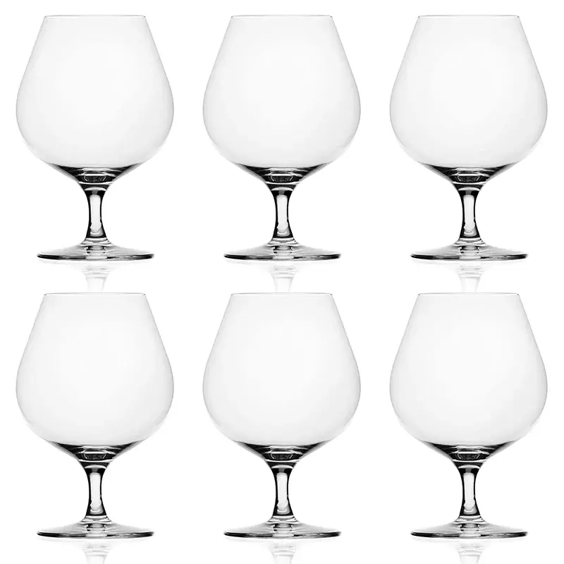 Ultimissimo Modello Ichendorf Milano Set 6 Calici Bassi Sonoma in Vetro Cristallo H 17 cm