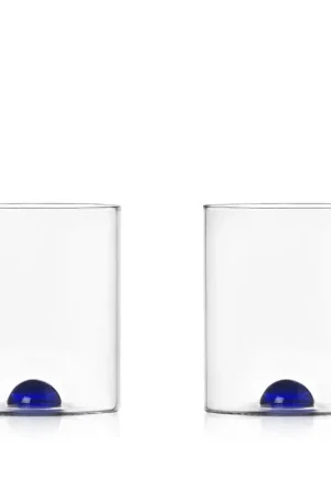 A Buon Prezzo Ichendorf Milano Set 2 Bicchieri Tumbler Luna Blu