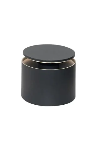 Acquista Ora Zafferano Lampada da Tavolo Push Up Antracite