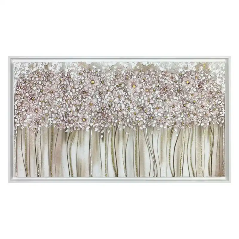 Art Maiora Quadro Bouquet con Cornice Dipinto a Mano su Tela 140x80 cm Ultimissimo Modello