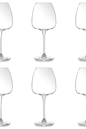 Crystal Bohemia Set 6 Calici Vino Rosso Alize‘e Anser 610 ml Affare