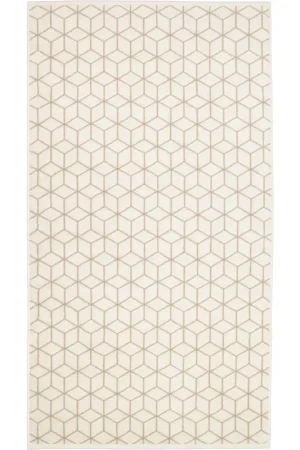 Villeroy & Boch Telo Doccia Carrè 80x150 cm in Cotone Beige Sconto