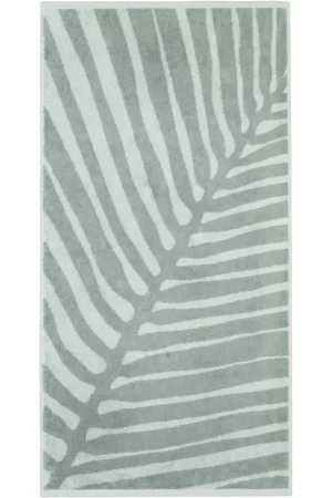 Villeroy & Boch Asciugamano Leaf 50x100 cm in Cotone Verde Più Venduto
