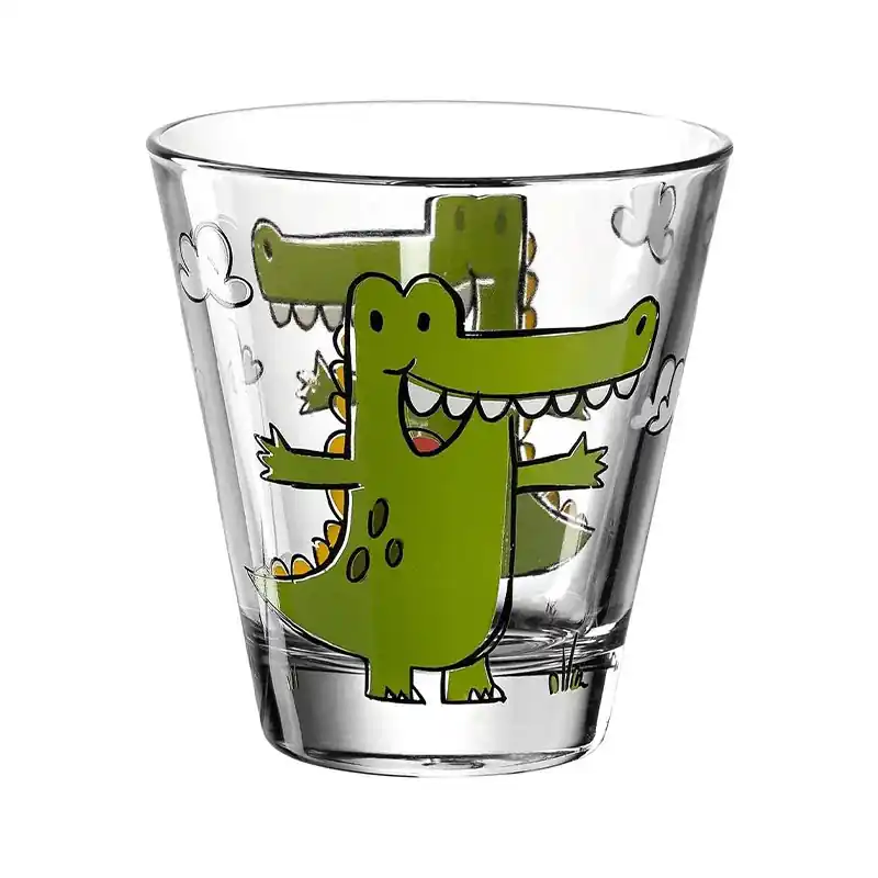 Spedito Oggi Leonardo Bicchiere per Bambini Coccodrillo 215 ml