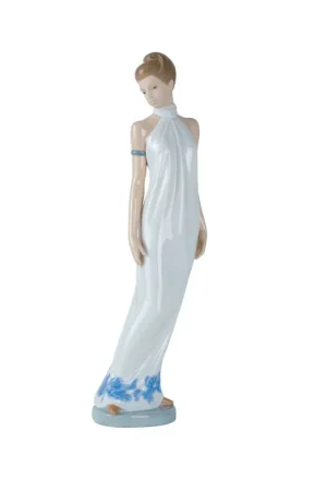 Nao Statua in Porcellana La Modella H31 cm Ultimissimo Modello