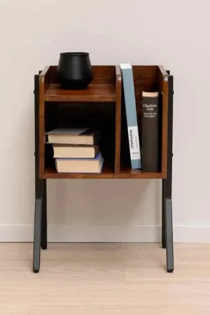 Chehoma Tavolino Flow in Legno di Mango 60×30×41 cm Prezzo Conveniente