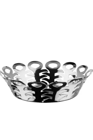 Alessi Cestino Vimini Piccolo D21 cm Acciaio Inossidabile Occasione Imperdibile