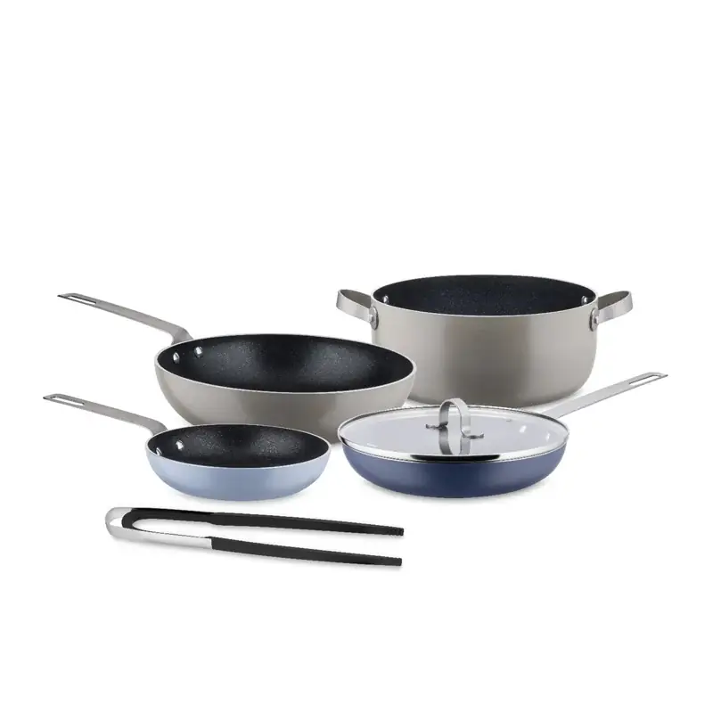 Alessi Set di Pentole 5 Pezzi Tama Compra Adesso