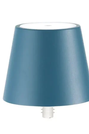 Zafferano Stopper lampada Poldina Blu Avio D11 cm Spedito Oggi