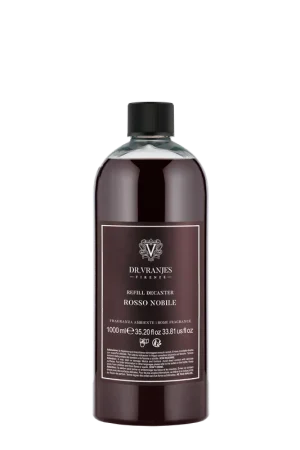Dr Vranjes Refill Decanter Rosso Nobile 1000ml con Bastoncini Reso Gratuito