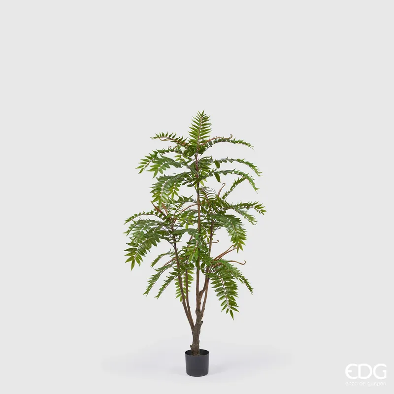 Offerta Del Giorno EDG Enzo De Gasperi Pianta Artificiale Ailanto con Vaso H150 cm