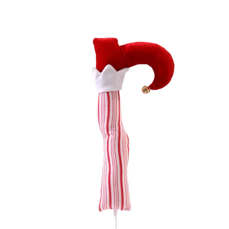 Vetur Decorazione per Albero di Natale Gamba di Elfo H50 cm Promozione Esclusiva
