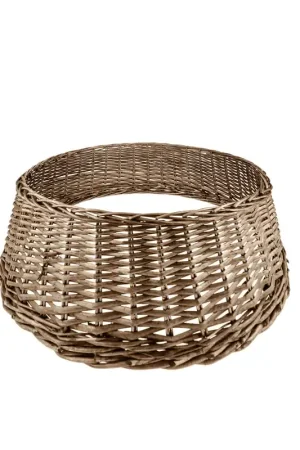 Bianchi Dino Base per Albero di Natale Rattan D60 cm Marrone Promozione