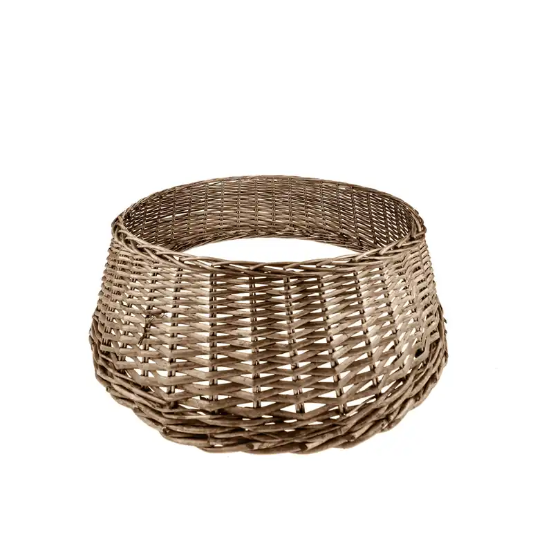 Bianchi Dino Base per Albero di Natale Rattan D60 cm Marrone Promozione