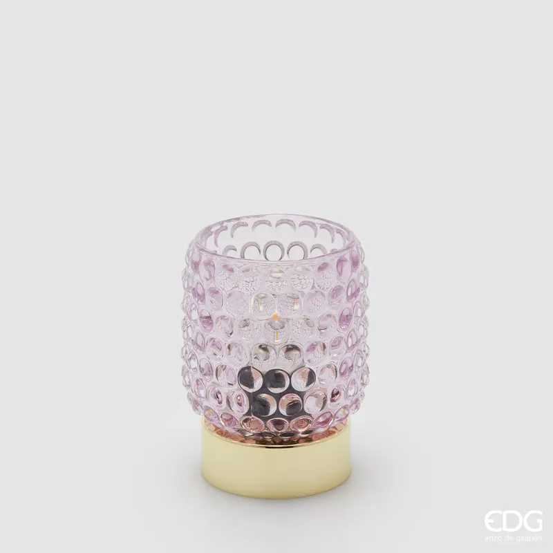 EDG Enzo De Gasperi Lampada da Tavolo Bubbles Rosa Ultimissimo Modello