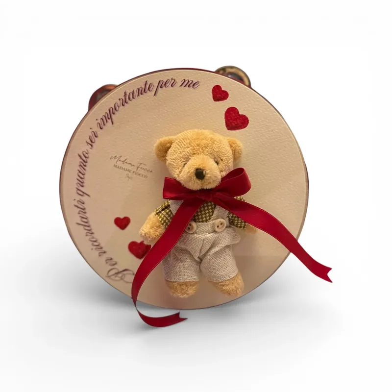 Madame Fioccò Tamburello Teddy Love Lui D15 Ultime Pezzi