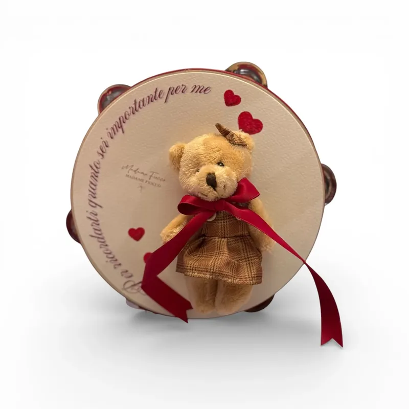 Saldi Madame Fioccò Tamburello Teddy Love Lei D18
