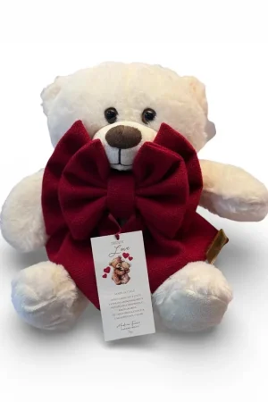 Madame Fioccò Orsetto Teddy Love Bianco H40 Offerta Limitata