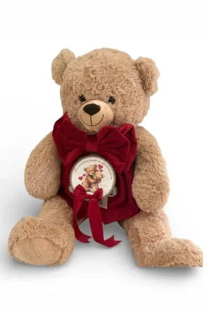 Madame Fioccò Orsetto Teddy con Tamburello H100 Sconto