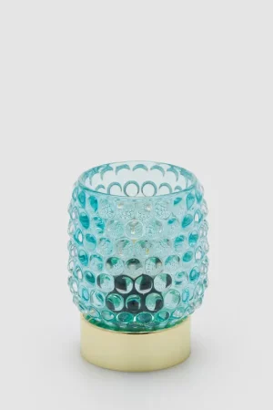 Prezzo Ridotto EDG Enzo De Gasperi Lampada da Tavolo Bubbles Azzurra