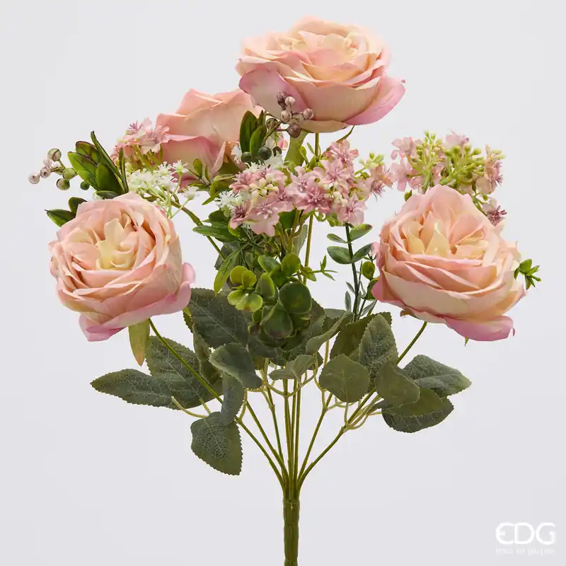 A Buon Prezzo EDG Enzo De Gasperi Cespuglio Rosa H40 cm Rosa