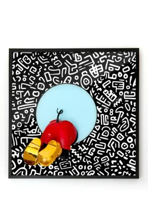 Ultime Pezzi Sequenze Quadro Topofthepop Black&White 40x40 cm