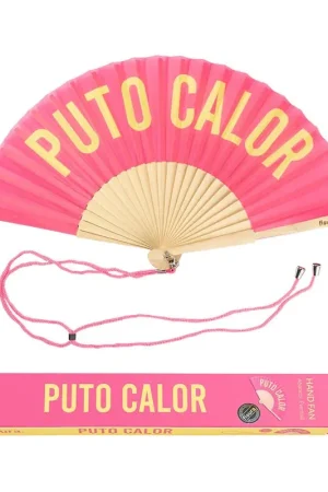 Professionale Fisura Ventaglio Puto Calor in Legno Rosa