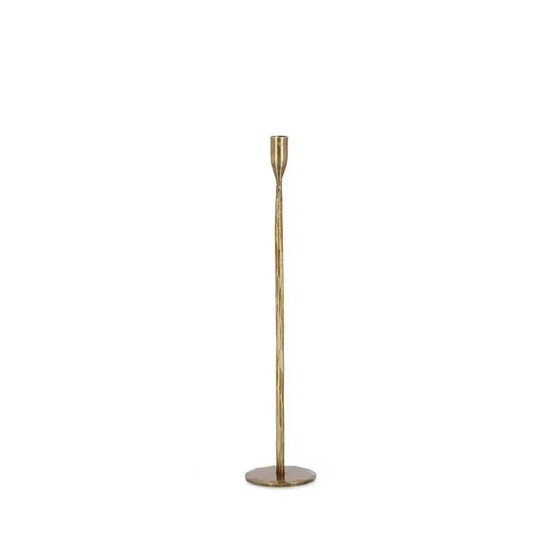A Buon Prezzo Andrea Bizzotto Candelabro Tehri 1 Fuoco H50 cm in Metallo Oro