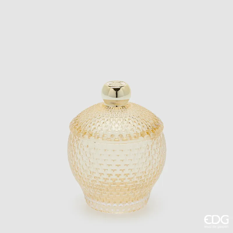 Scelto Dai Clienti EDG Enzo De Gasperi Contenitore Micro Quadretti Bombato H14,5 cm Giallo