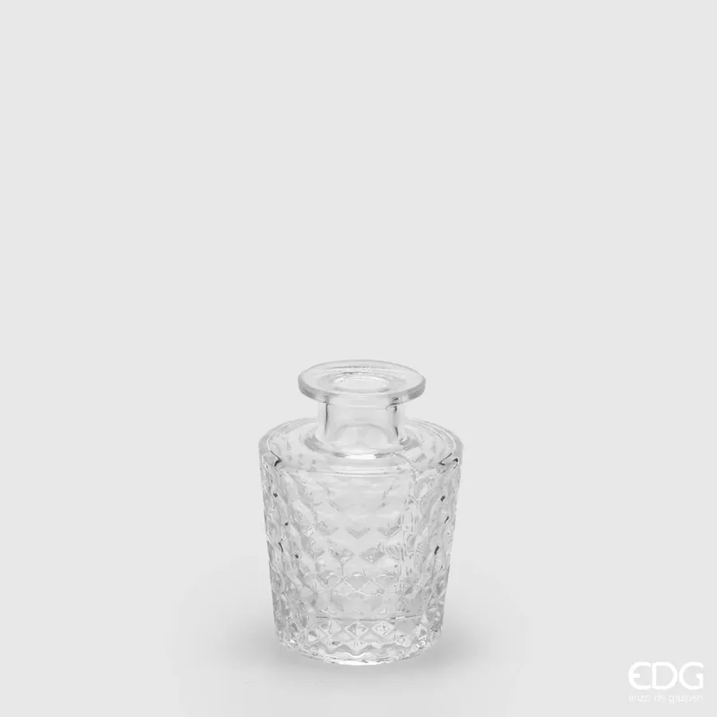 EDG Enzo De Gasperi Vaso Bottiglia Svasato Rombi H10 cm Offerta Limitata