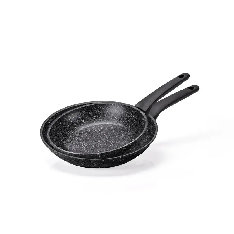 Moneta Set 2 Padelle Magnolia 20 + 26 cm Stone Black Prezzo Ridotto