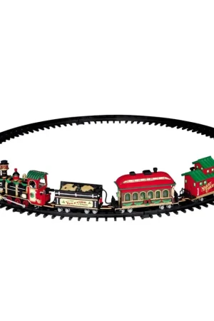 Lemax Set 16 Pezzi Treno Natalizio Yuletide Express Ultima Occasione
