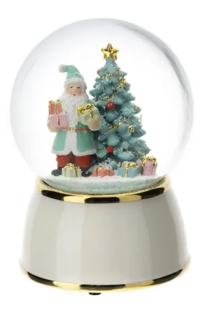 Economico Hervit Creations Sfera Acqua Carillon Babbo Natale in Porcellana
