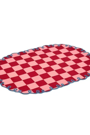 Bitossi Home Set 2 Tovagliette con Bordo Ricamato in Cotone Professionale