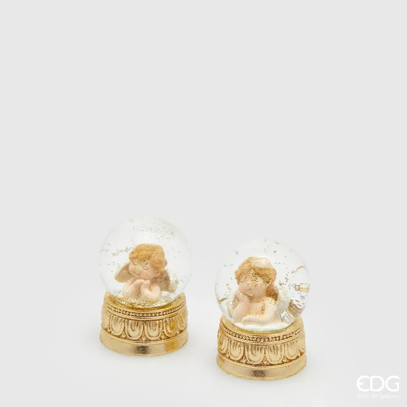Super Prezzo EDG Enzo De Gasperi Set 2 Sfere Acqua Angioletto D4,5 cm
