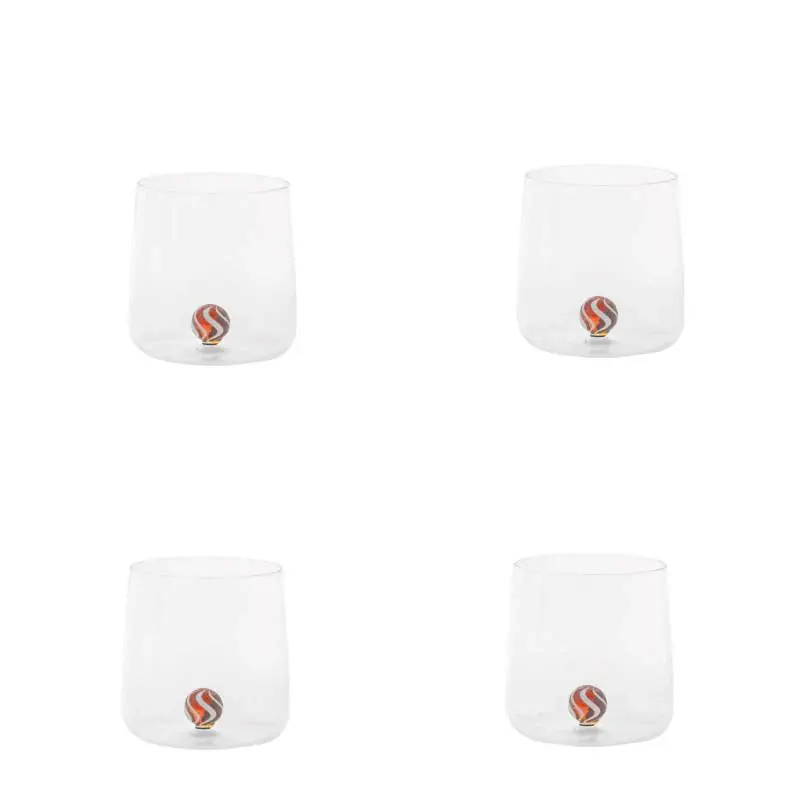 Ultimissimo Modello Zafferano Set 4 Tumbler Bilia Candy 44 cl Ambra