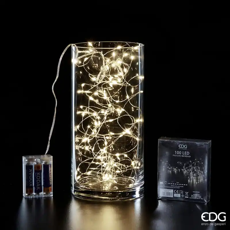 A Buon Prezzo EDG Enzo De Gasperi Luci Microled x100 a Batteria