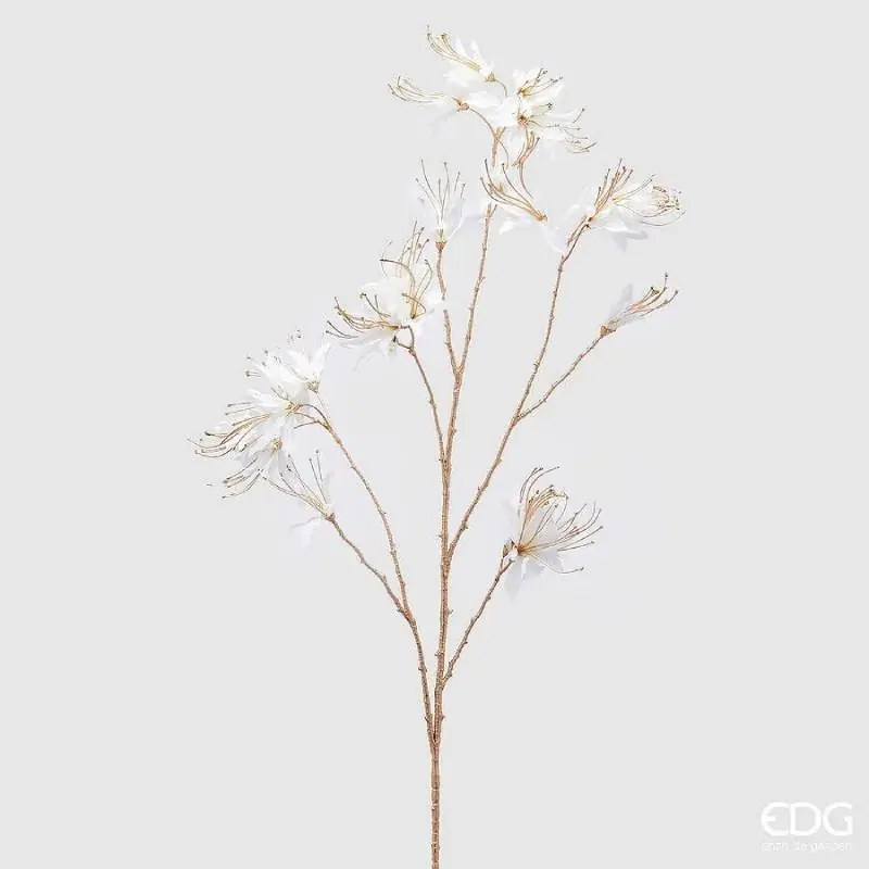 Ordina Subito EDG Enzo De Gasperi Ramo di Nerina H75 cm Bianco