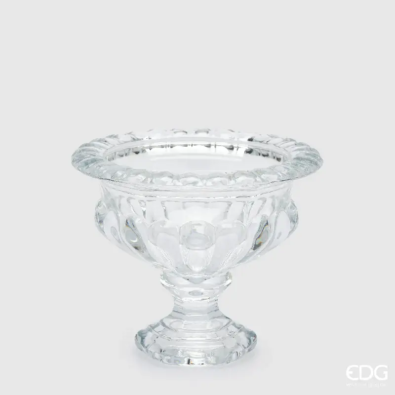 Spedizione Espresso EDG Enzo De Gasperi Vaso Coppa H16 In Vetro