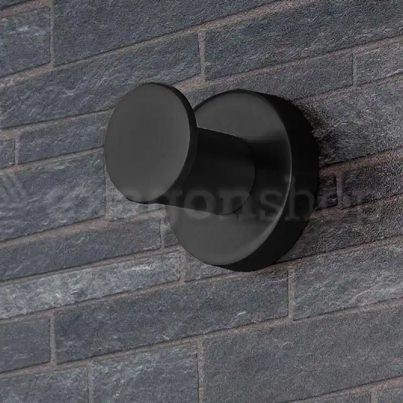 Colombo Plus W4917 gancio appendino portabito Nero Opaco Spedito Oggi
